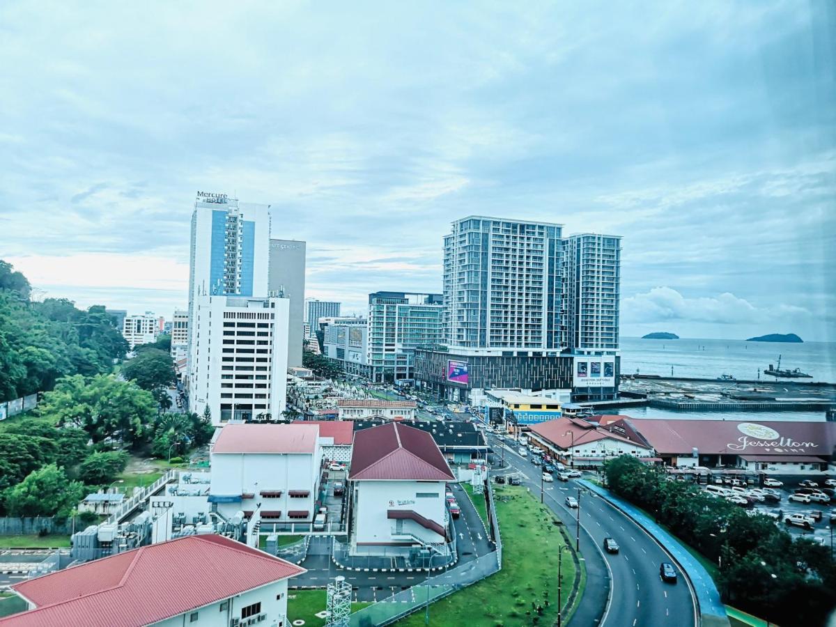 Jesselton Quay With City View Near Suria Sabah Mall & Jesselton Point Kota Kinabalu Luaran gambar